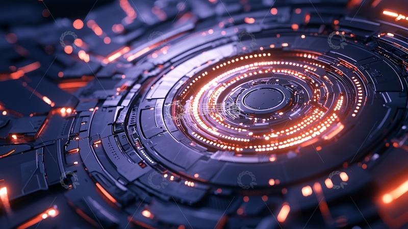 高清大图下载【趣麦麦图】未来科技圆形装置