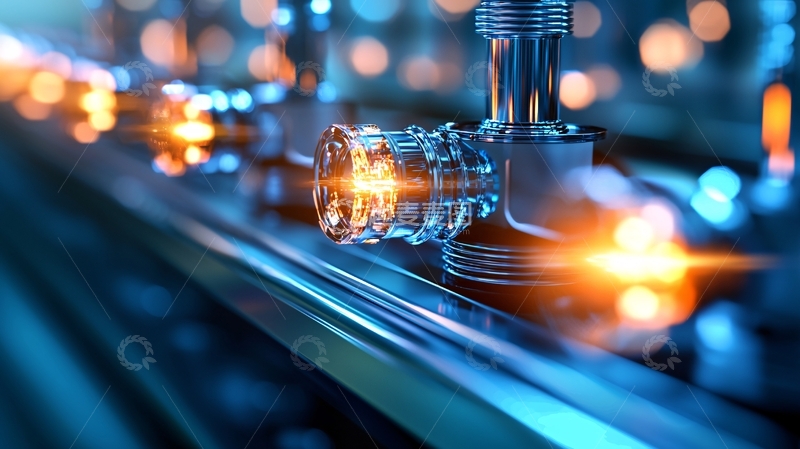 高清大图下载【趣麦麦图】现代科技感灯饰背景