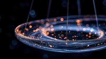 光纤网络动态效果展示