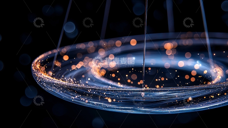高清大图下载【趣麦麦图】光纤网络动态效果展示