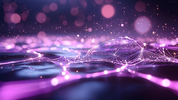 光纤网络连接背景