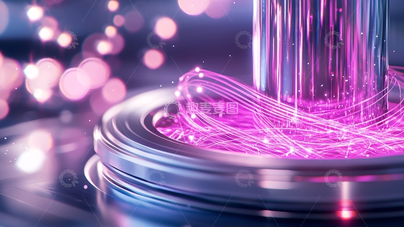 高清大图下载【趣麦麦图】光纤传输技术展示