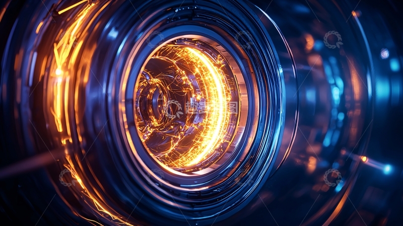 高清大图下载【趣麦麦图】未来科技感发光圆环