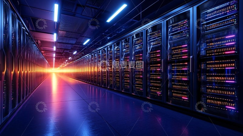 高清大图下载【趣麦麦图】数据中心服务器机房