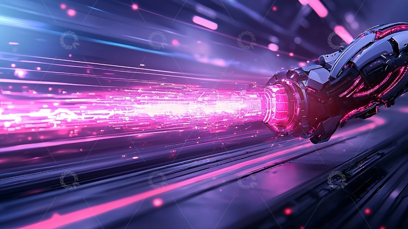 高清大图下载【趣麦麦图】未来科技飞船高速穿梭