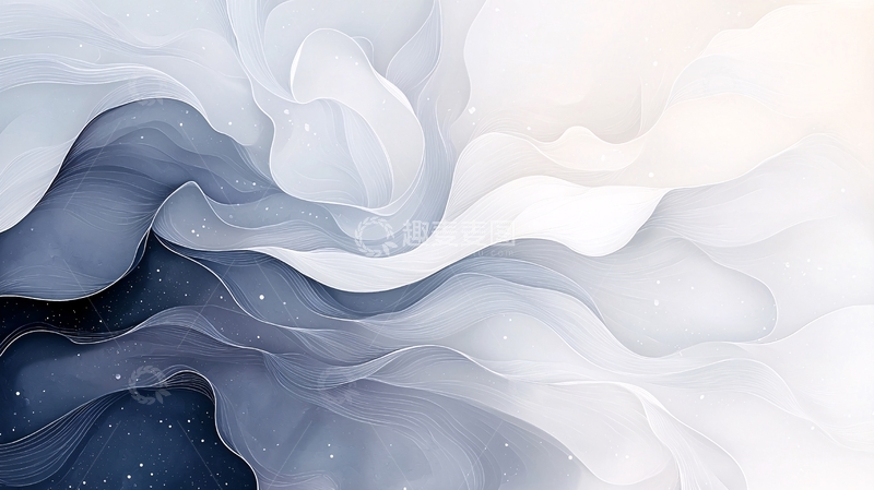 高清大图下载【趣麦麦图】抽象线条艺术背景图