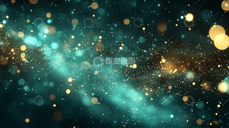 高清大图下载【趣麦麦图】梦幻星空背景素材