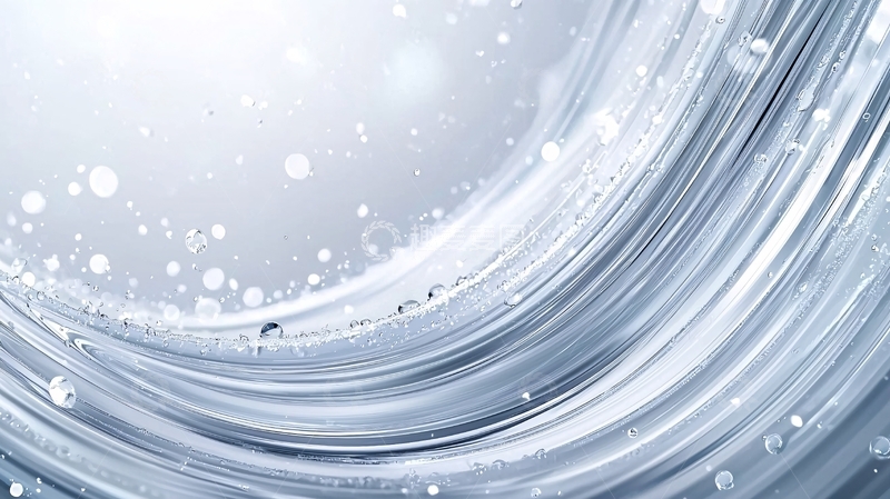 高清大图下载【趣麦麦图】水滴流动的动态效果背景