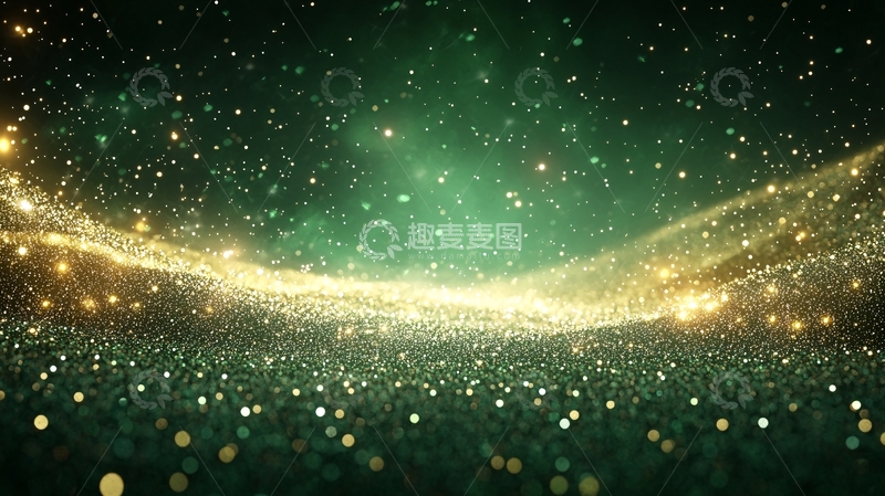 高清大图下载【趣麦麦图】璀璨星空下的梦幻场景