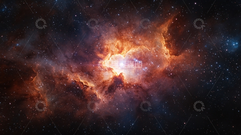 高清大图下载【趣麦麦图】星云与恒星的壮丽景象