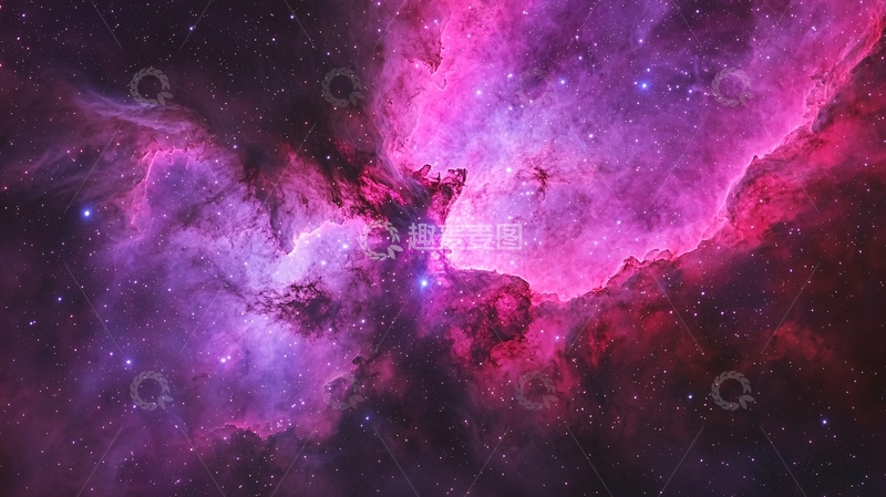 高清大图下载【趣麦麦图】星云与星空之美