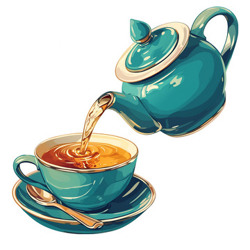 茶具用品免抠元素4