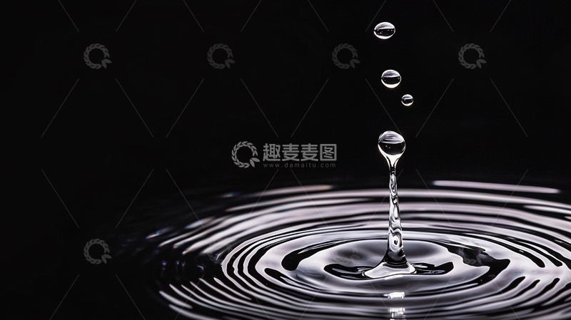 高清大图下载【趣麦麦图】水滴溅起的瞬间