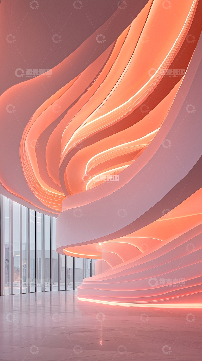 高清大图下载【趣麦麦图】现代艺术馆室内设计