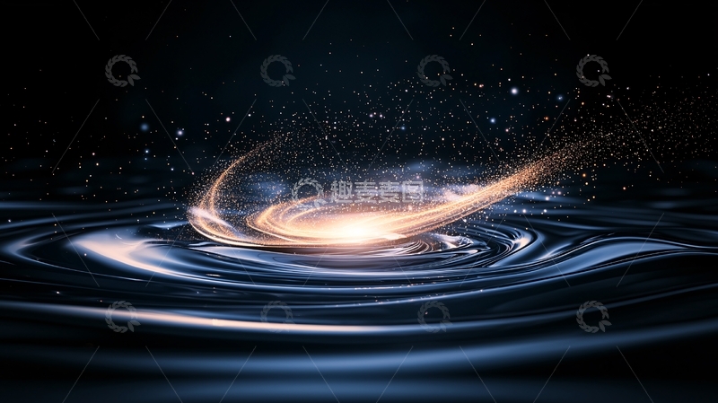 高清大图下载【趣麦麦图】星河漩涡动态光影效果