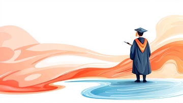 毕业典礼上的毕业生