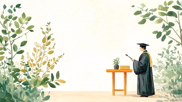 毕业典礼上的毕业生