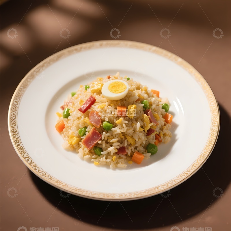 高清大图下载【趣麦麦图】扬州炒饭蛋炒饭5