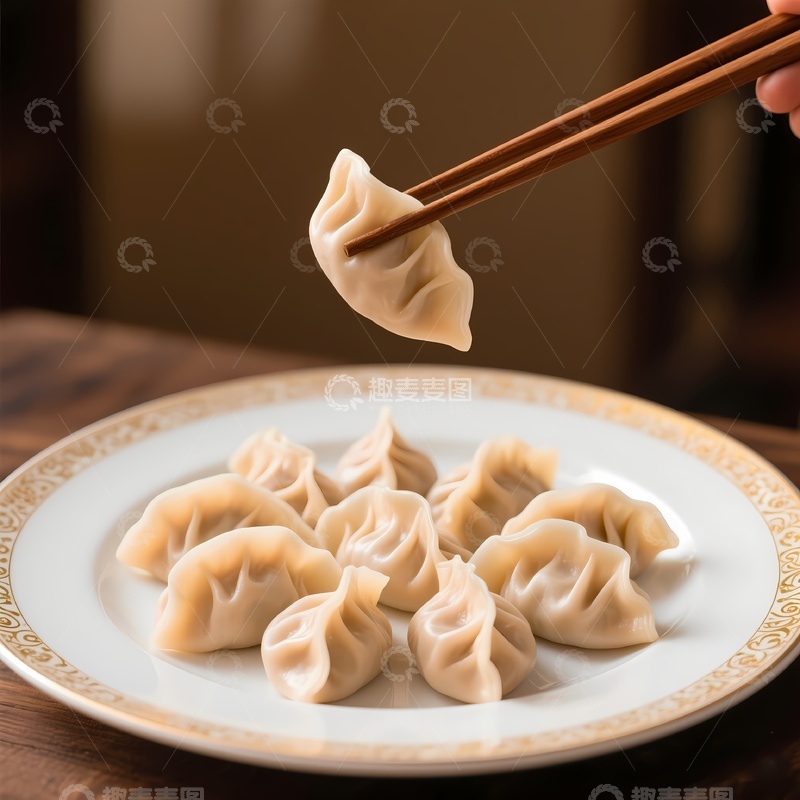 高清大图下载【趣麦麦图】饺子美食摄影1