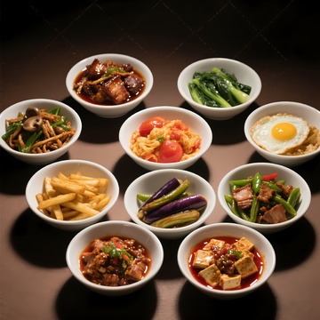 蒸菜小碗菜大碗菜9