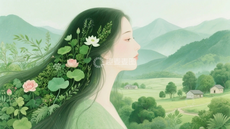 高清大图下载【趣麦麦图】春天春暖花开3