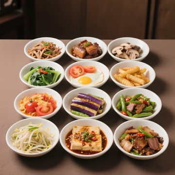 蒸菜小碗菜大碗菜6