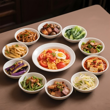 蒸菜小碗菜大碗菜8