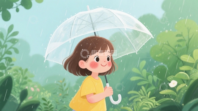 高清大图下载【趣麦麦图】谷雨春天背景1