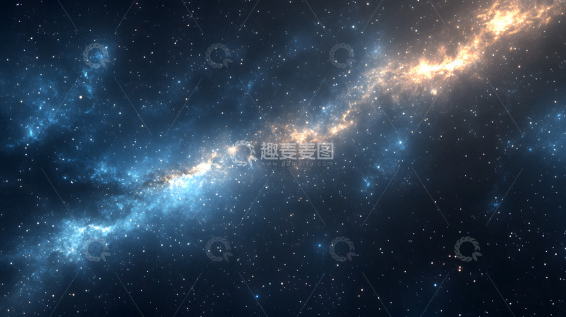 高清大图下载【趣麦麦图】宇宙星云星尘银河