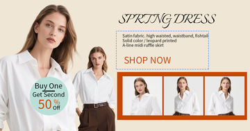 服装跨境电商banner