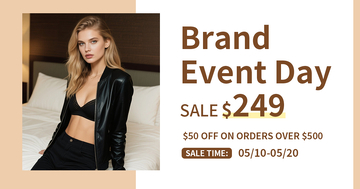 通用简约风横版跨境电商海报