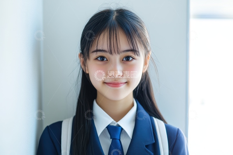 高清大图下载【趣麦麦图】可爱的一位小女孩