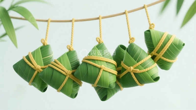 高清大图下载【趣麦麦图】端午节粽子