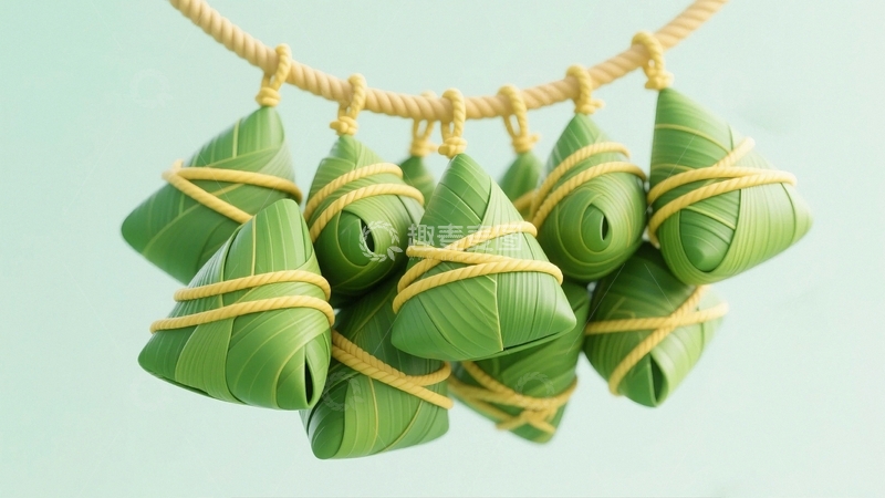 高清大图下载【趣麦麦图】端午节粽子2