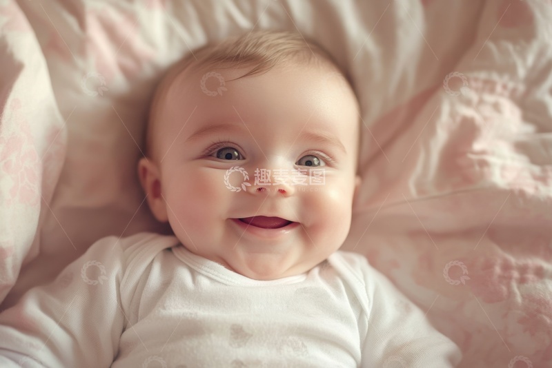 高清大图下载【趣麦麦图】睡觉的可爱婴儿