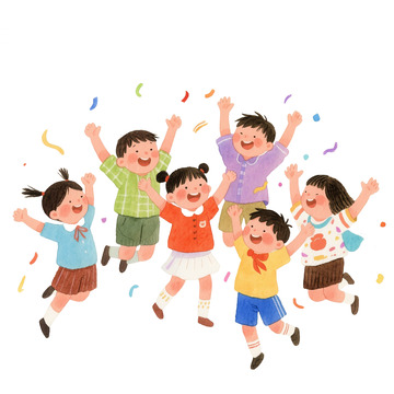 儿童节小朋友庆祝节日免抠元素8