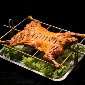 烤羊烤全羊摄影图片