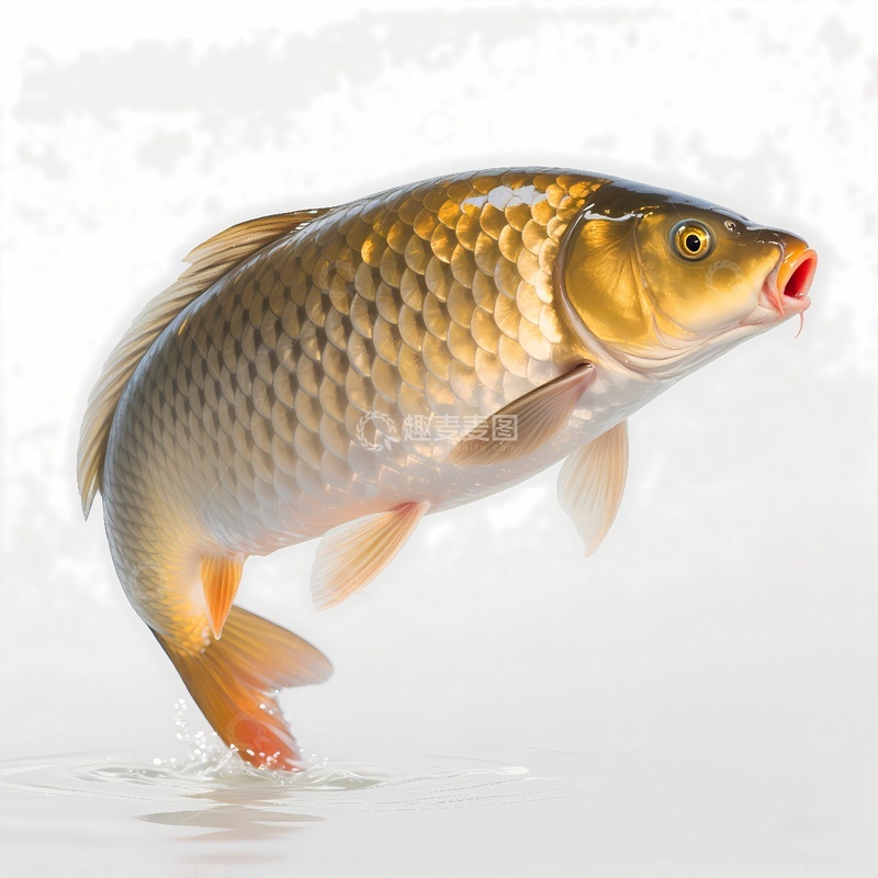 高清大图下载【趣麦麦图】草鱼鲤鱼青鱼