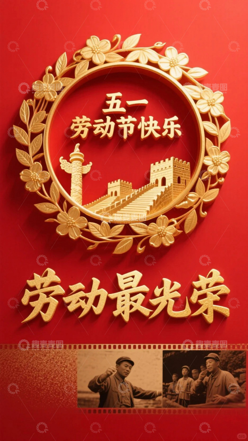 五一劳动节海报51