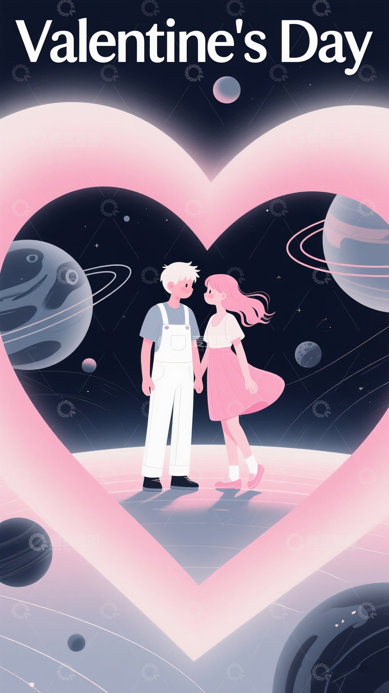 高清大图下载【趣麦麦图】520情人节海报6