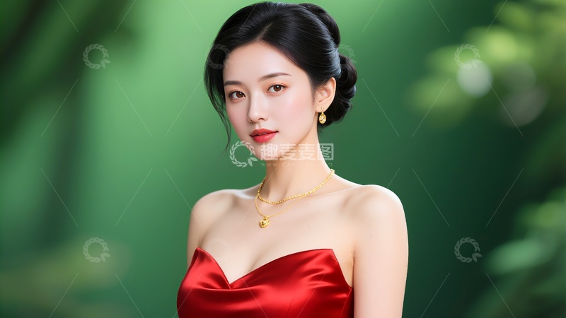 高清大图下载【趣麦麦图】中国黄金首饰1