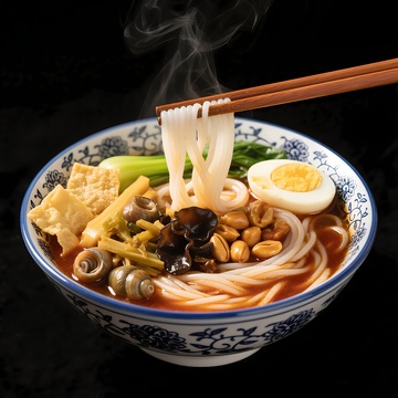 柳州螺蛳粉美食摄影1