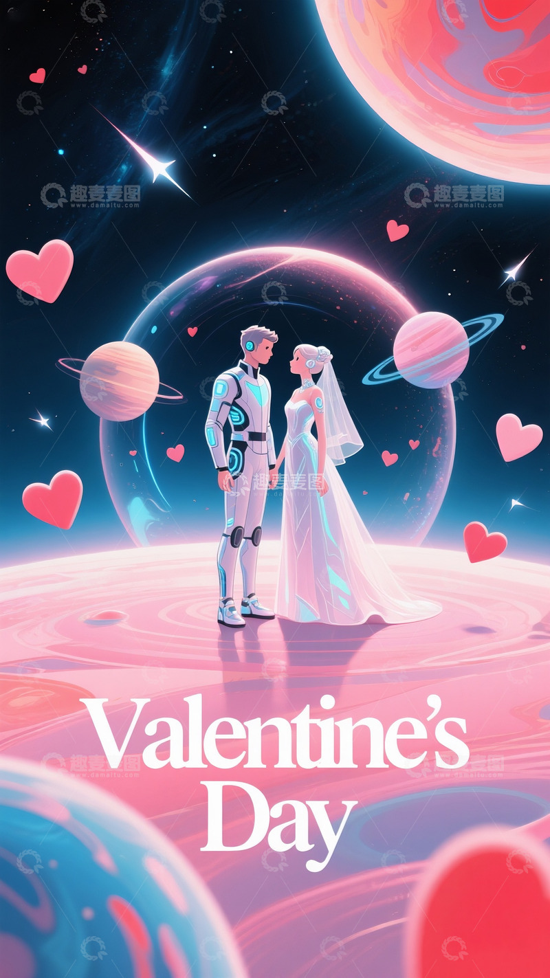 高清大图下载【趣麦麦图】520情人节海报4