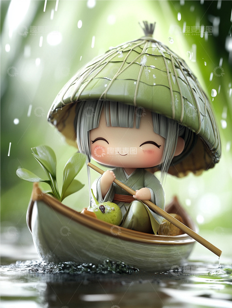 高清大图下载【趣麦麦图】节日唯美背景插画素材4