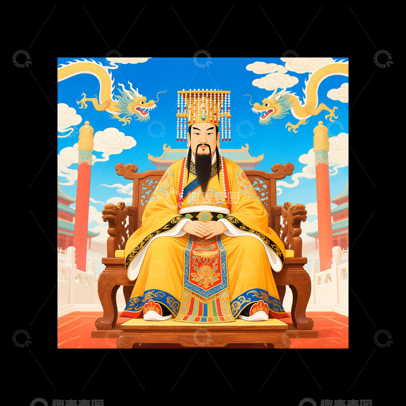 高清大图下载【趣麦麦图】玉皇大帝图片