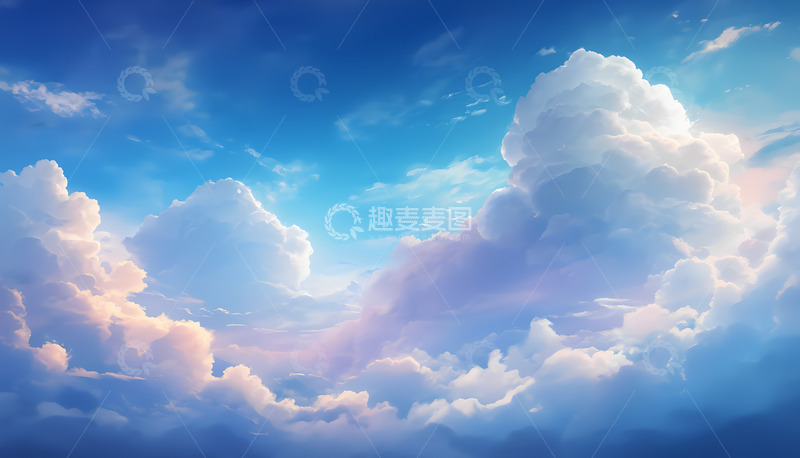 高清大图下载【趣麦麦图】恢弘大气天空云朵摄影图