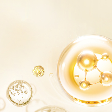 金色背景电商分子