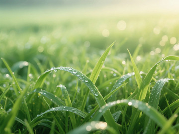 雨后的草原特写1