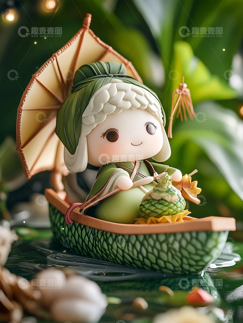 高清大图下载【趣麦麦图】节日唯美背景插画素材38