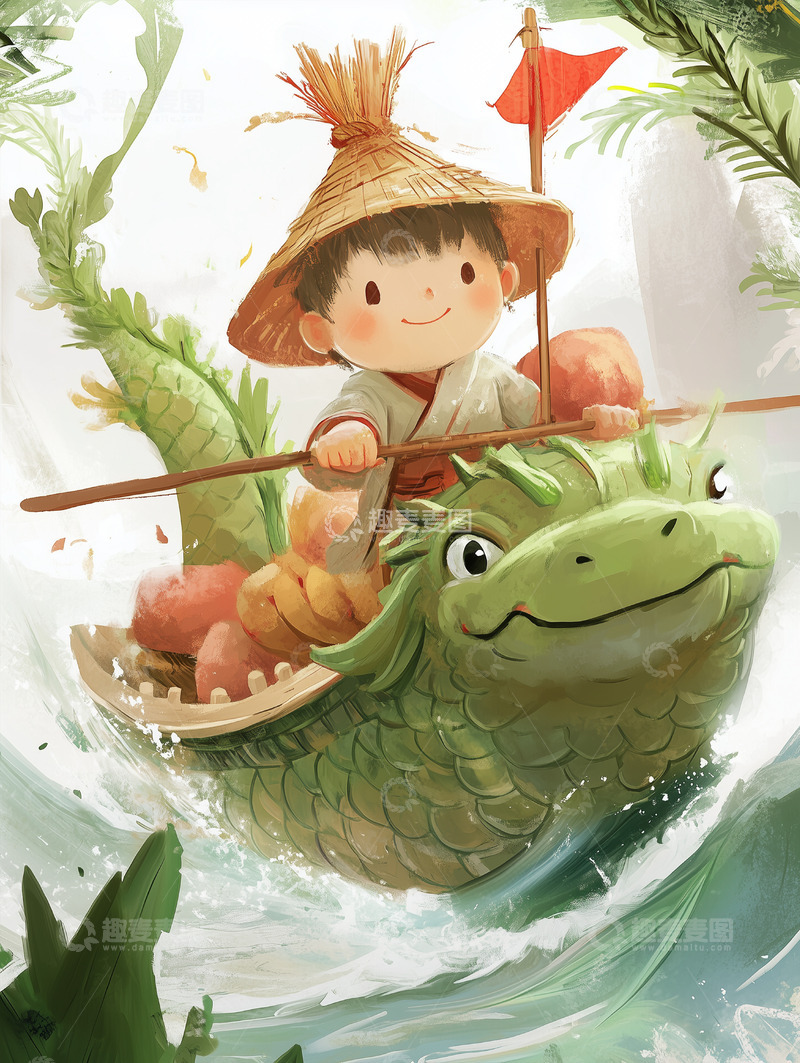 高清大图下载【趣麦麦图】节日唯美背景插画素材52